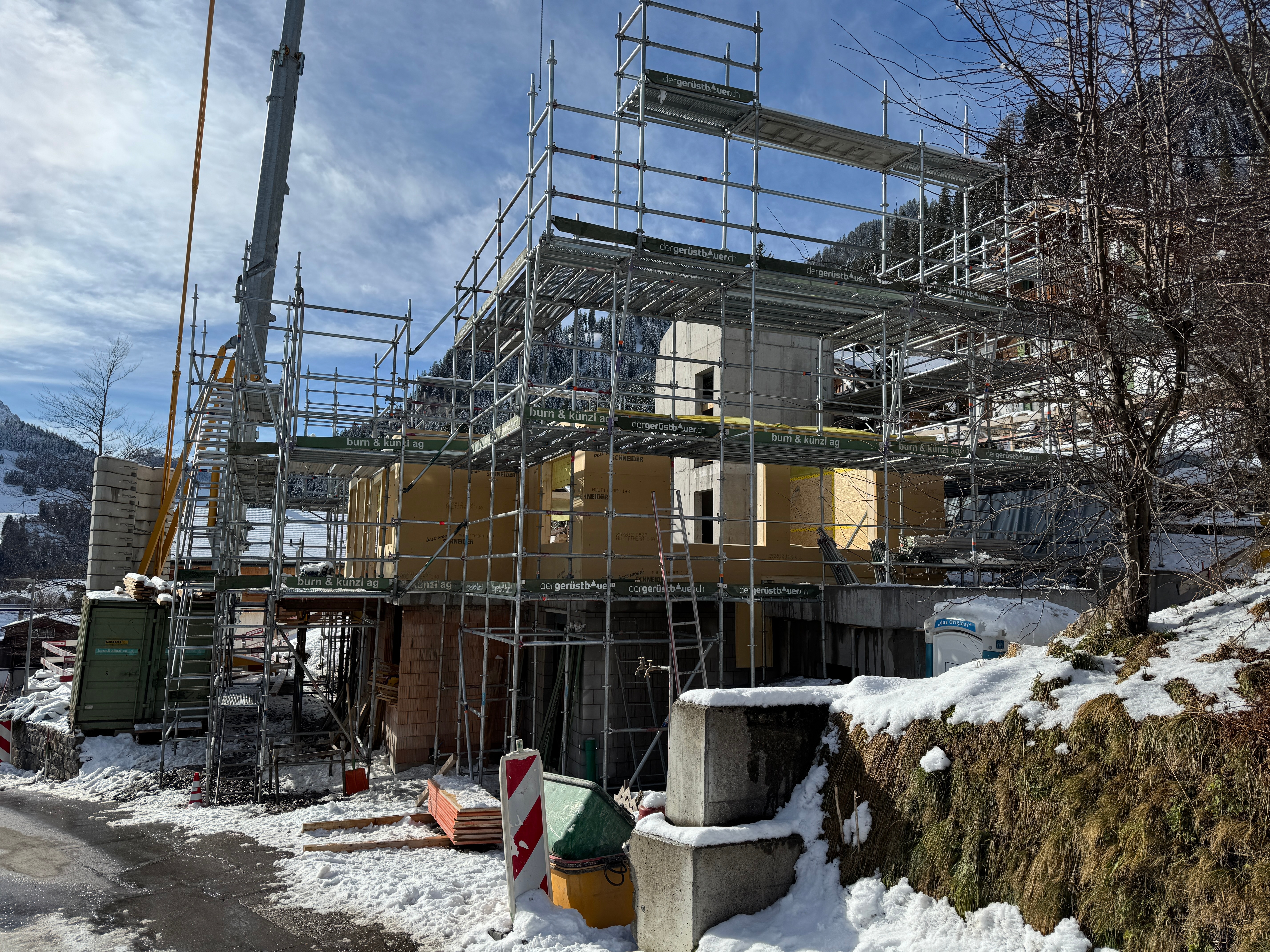 #07 Neubau Haltenstrasse, Baustellenupdate 01